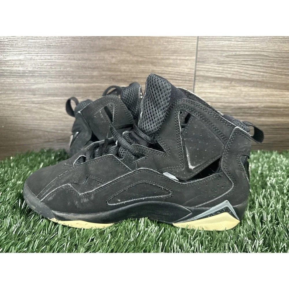 Nike Boys Air Jordan True Flight 343795-010 Black Basketball‎ Shoes Sneakers 7Y
